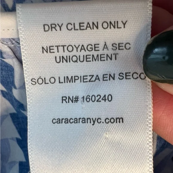 Cara Cara Blue & White “Chase” Skirt XS - Picture 7 of 10